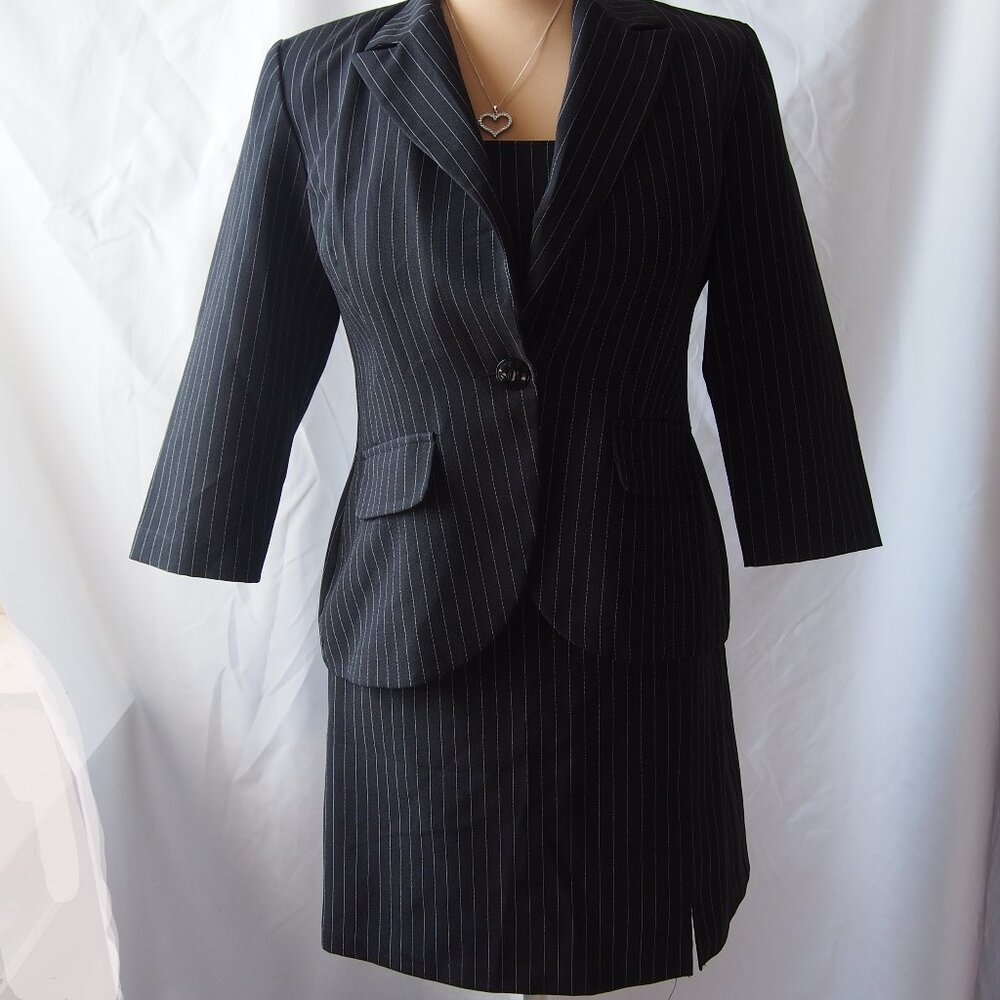 Vintage, 90s, 3PC Blazer/Top/Skirt Suits Us Bundle Size 7/8